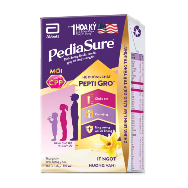 PEDIASURE TPDD hương vani 110ml